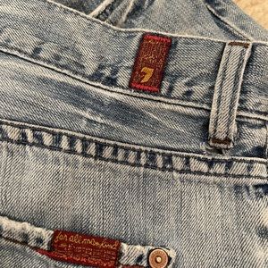 7 For all mankind denim jeans